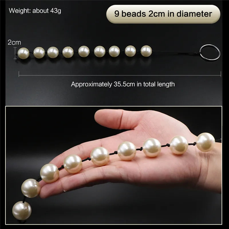 Pearl Anal Beads Plug 18 Big Butt Sexy