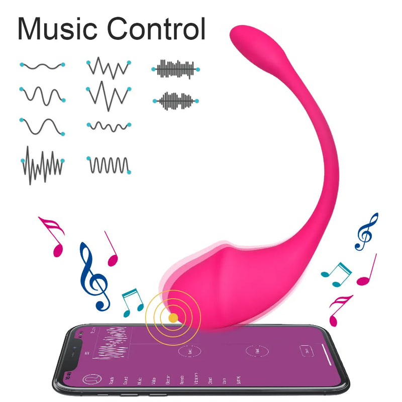 Sex Toys Bluetooths Dildo Vibrator for Women Wireless