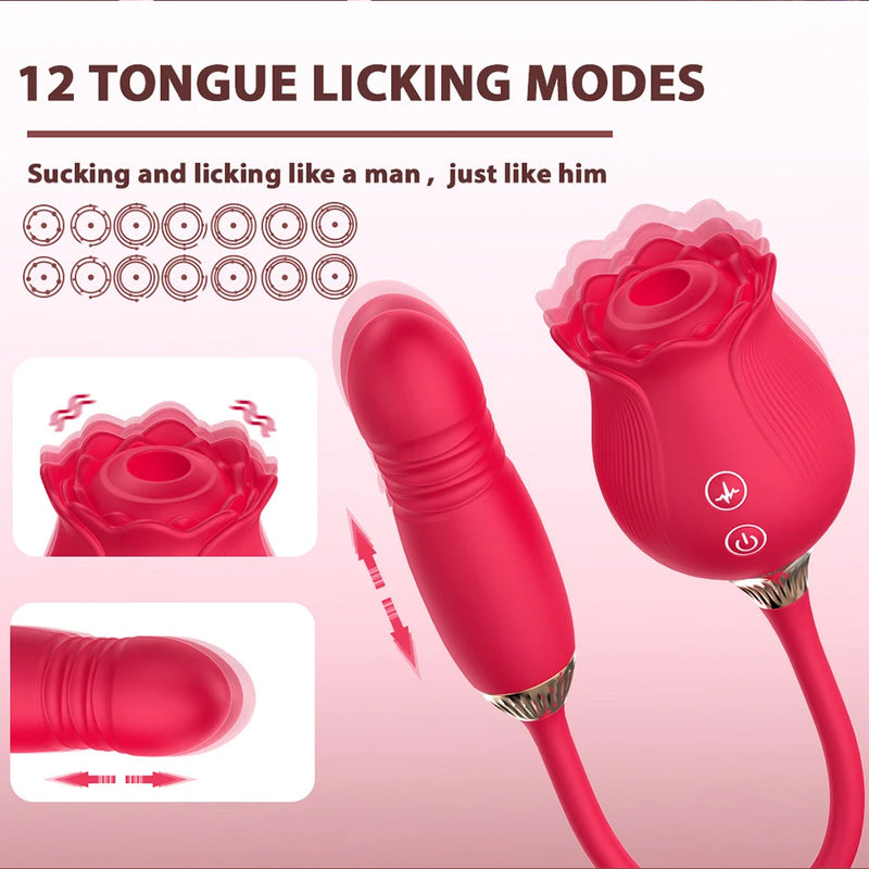 Rose Sucking Thrusting